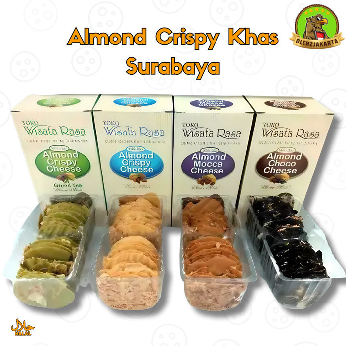 

Almond Crispy Khas Surabaya - Tipis, Renyah, dan Penuh Rasa Lezat