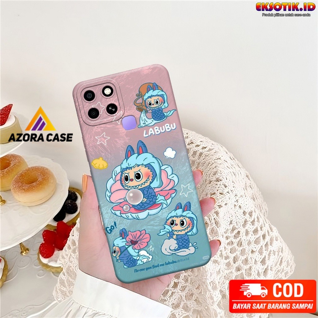 Case Infinix Smart 6 - Casing Infinix Smart 6 - Fashion Case - Silikon Infinix Smart 6  - Motif Kere