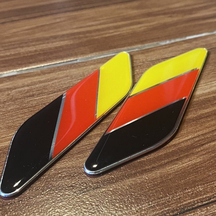 premium stiker motor bmw mercy vw mercedes benz mobil jerman german germany emblem tanpa box