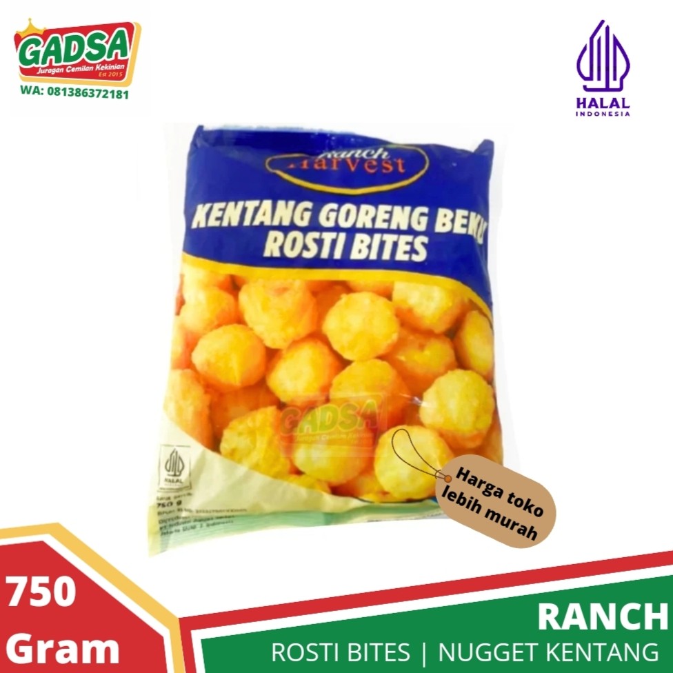 

Ranch Harvest Rosti Bites Kentang Goreng Nugget Kentang
