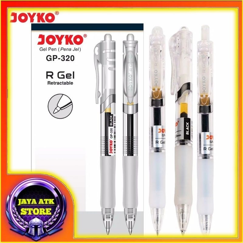 

Gel Pen GP-320 R Gel Bolpen Retractable 0.5 Mm Ecer