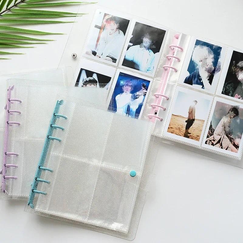 

100/200 Photo Albums 3/5 Inches Idol Photocard Binder Scrapbook Picture Frames Photos Collect Book Kpop Card Binder ID Holder