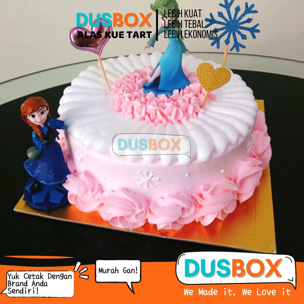 [Whispers] Tatakan Kue Gold / Alas Kue / Tatakan Kue Tart / Alas Kue Tart / Alas Kue Ulang tahun /