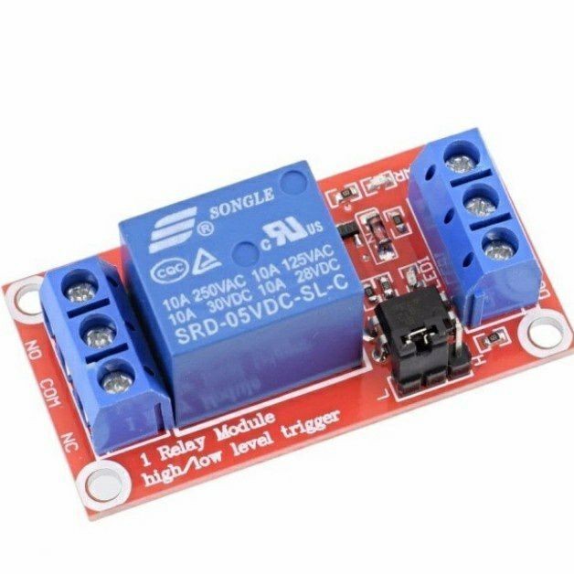 RELAY 5V 1 CHANNEL OUTPUT 250VAC 30VDC 10A MODULE FOR ARDUINO