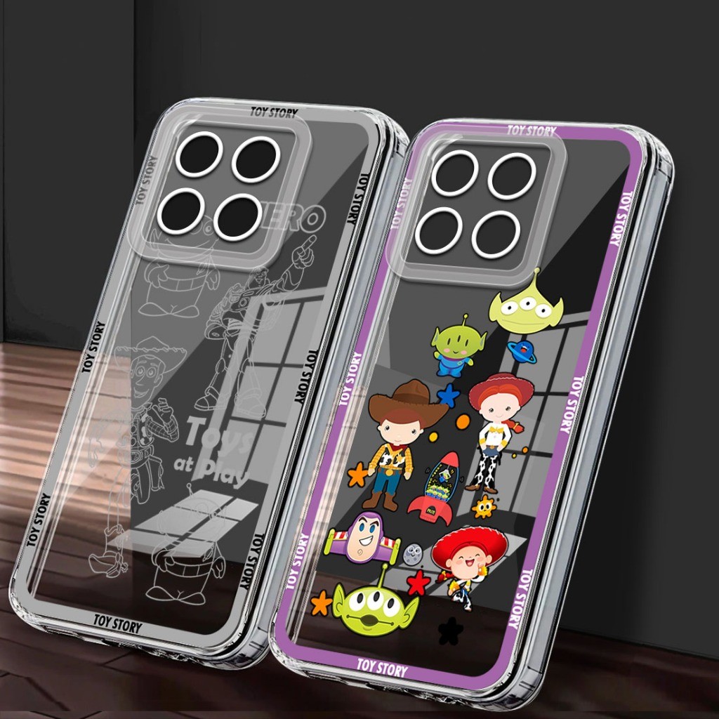 Casing Hp Ready Untuk Redmi Note 14 Pro Plus Xiaomi 14T Pro Softcase Clear Case Handphone Gambar Kar