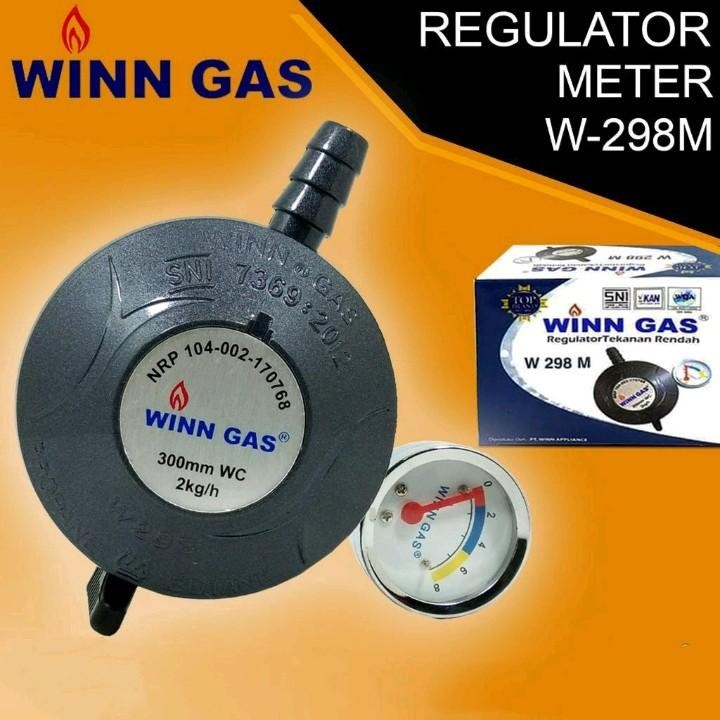 Winn Gas W 298 M Regulator Tekanan Rendah W298M Kepala Regulator Winn Gas W298M Kepala Gas Winn Gas 