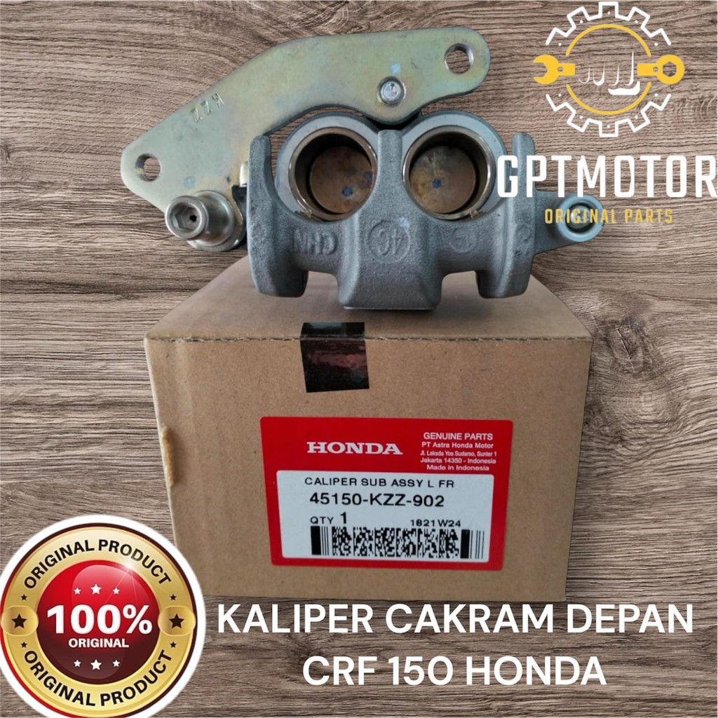 KALIPER CAKRAM DEPAN CRF 150 HONDA ORIGINAL 45150-KZZ-902