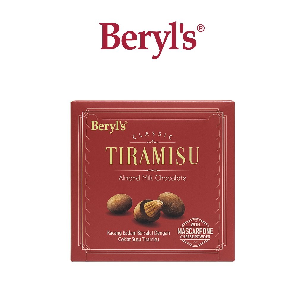 

Beryl's Classic Tiramisu Almond Milk Chocolate (65g)