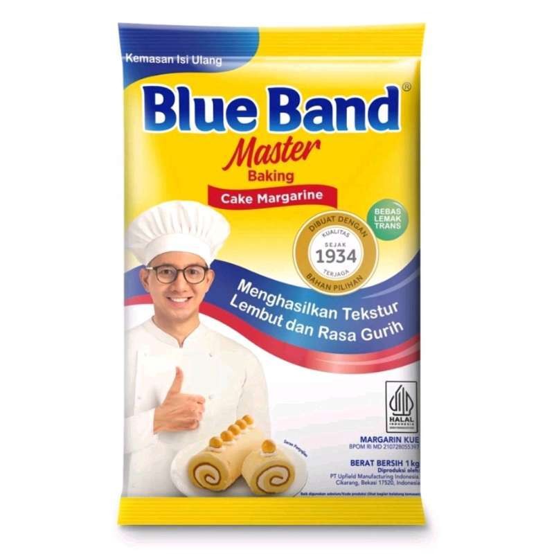 

Blue Band Master Cake Margarine Pillow Pack 1 Kg