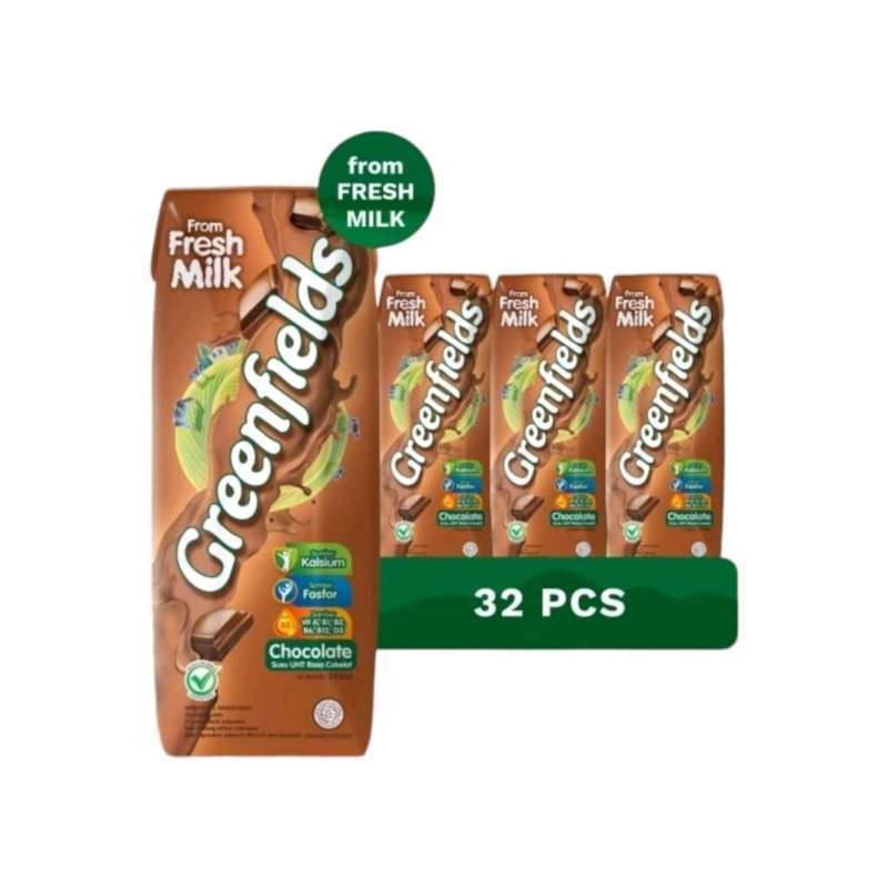 

Greenfields Susu UHT Chocolate 1 Karton (32x250ml)