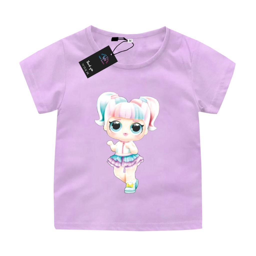 Kaos LOL Anak Atasan Anak 6 bulan - 4 tahun Fashion Anak Baju Anak 9939 0 - 4 Tahun