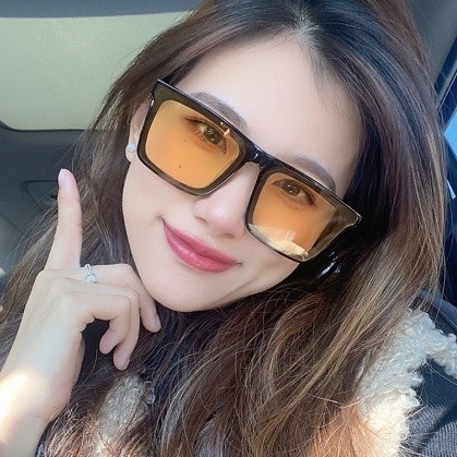 KACAMATA FASHION KACAMATA HITAM KOREAN FASHION KEKINIAN 015