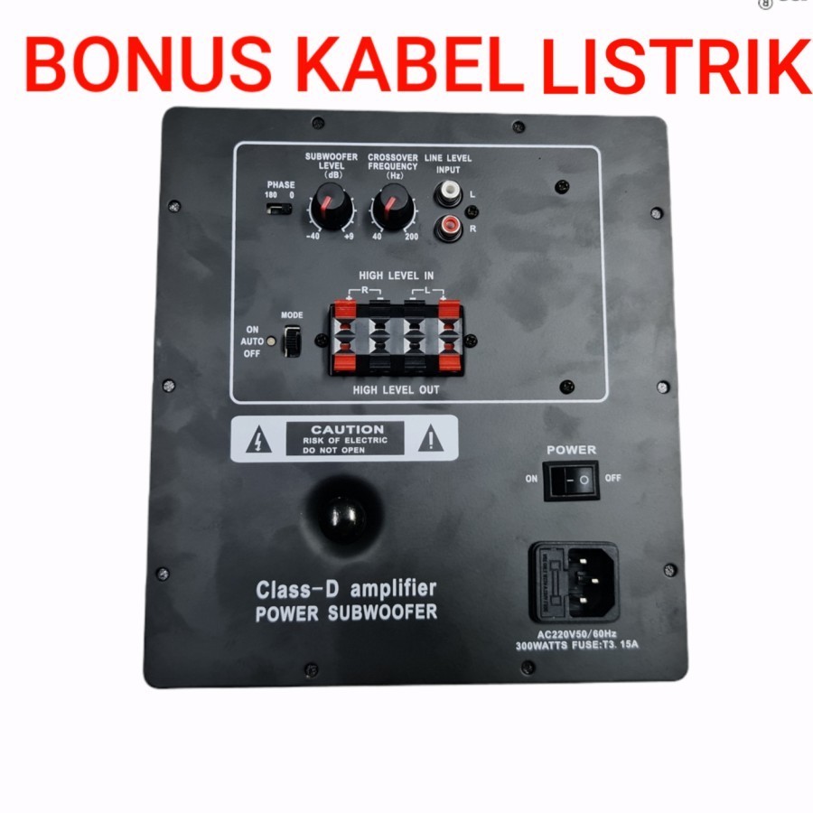 POWER KIT SUBWOOFER CLASS D