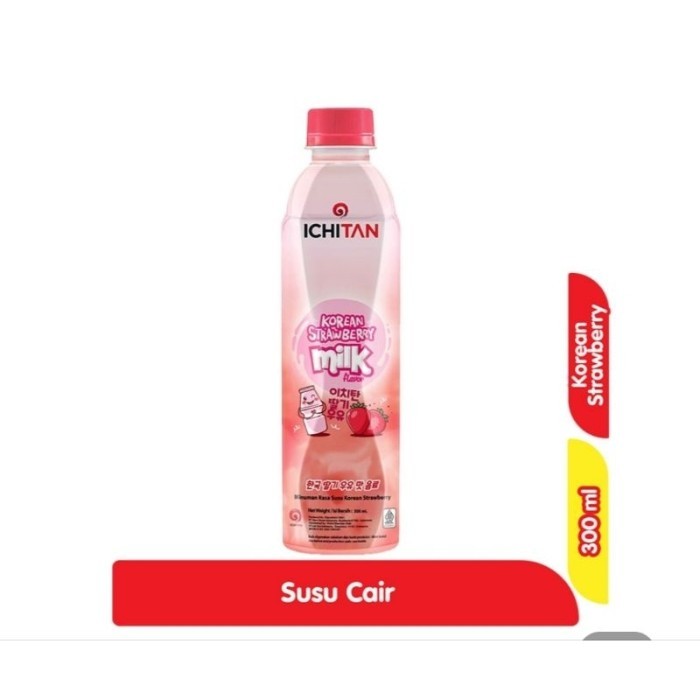 

NEW ITEM MINUMAN ICHITAN KOREAN STRAWBERRY MILK 300ML
