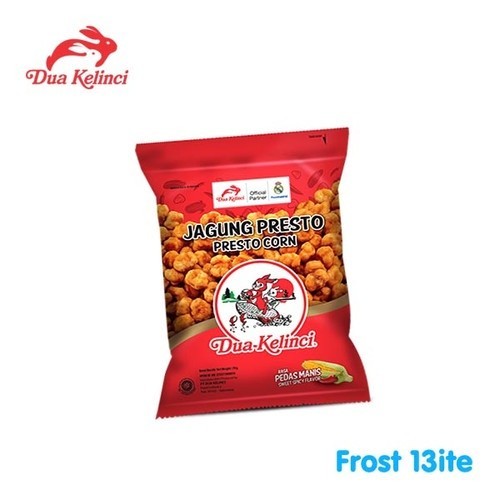 

NEW ITEM SNACK DUA KELINCI JAGUNG PORESTO PEDAS MANIS 65g