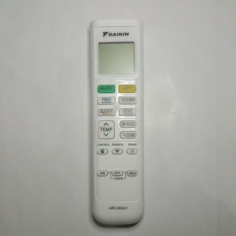 REMOTE AC DAIKIN INVERTER MULTI-S/ MULTI S ARC480A1