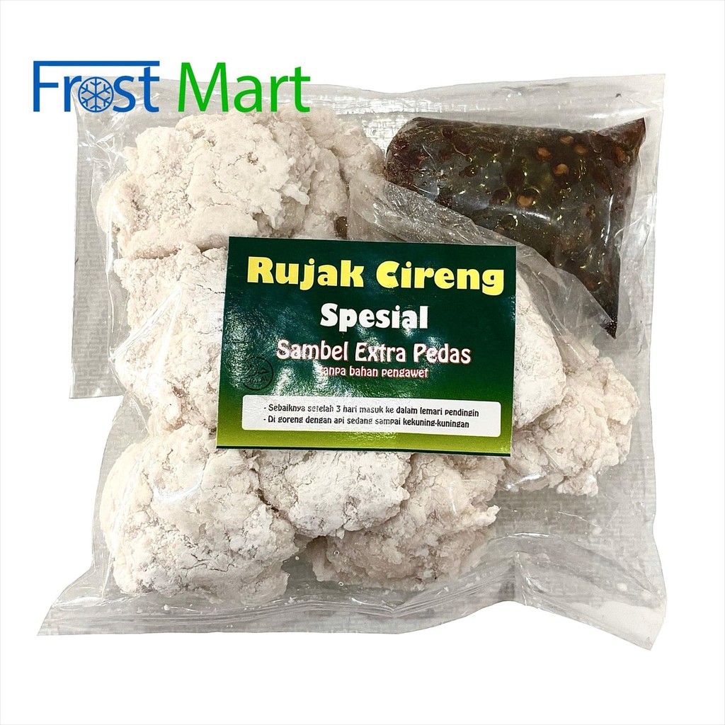 

Rujak Cireng Spesial+Sambal