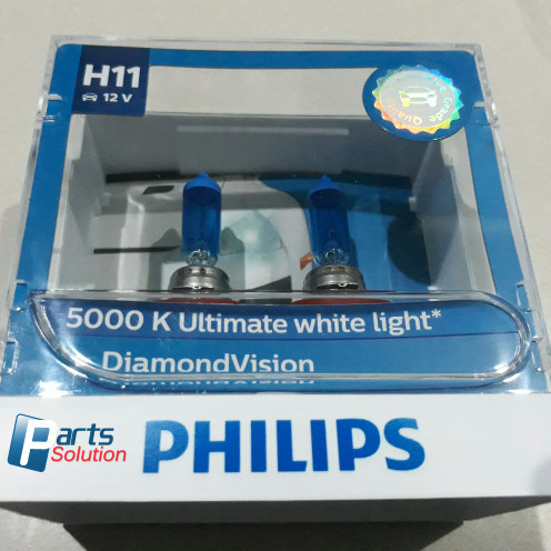 NDpart Bohlam Lampu Dekat Putih Toyota Rush Sienta New Agya 1.2 PHILIPS H11