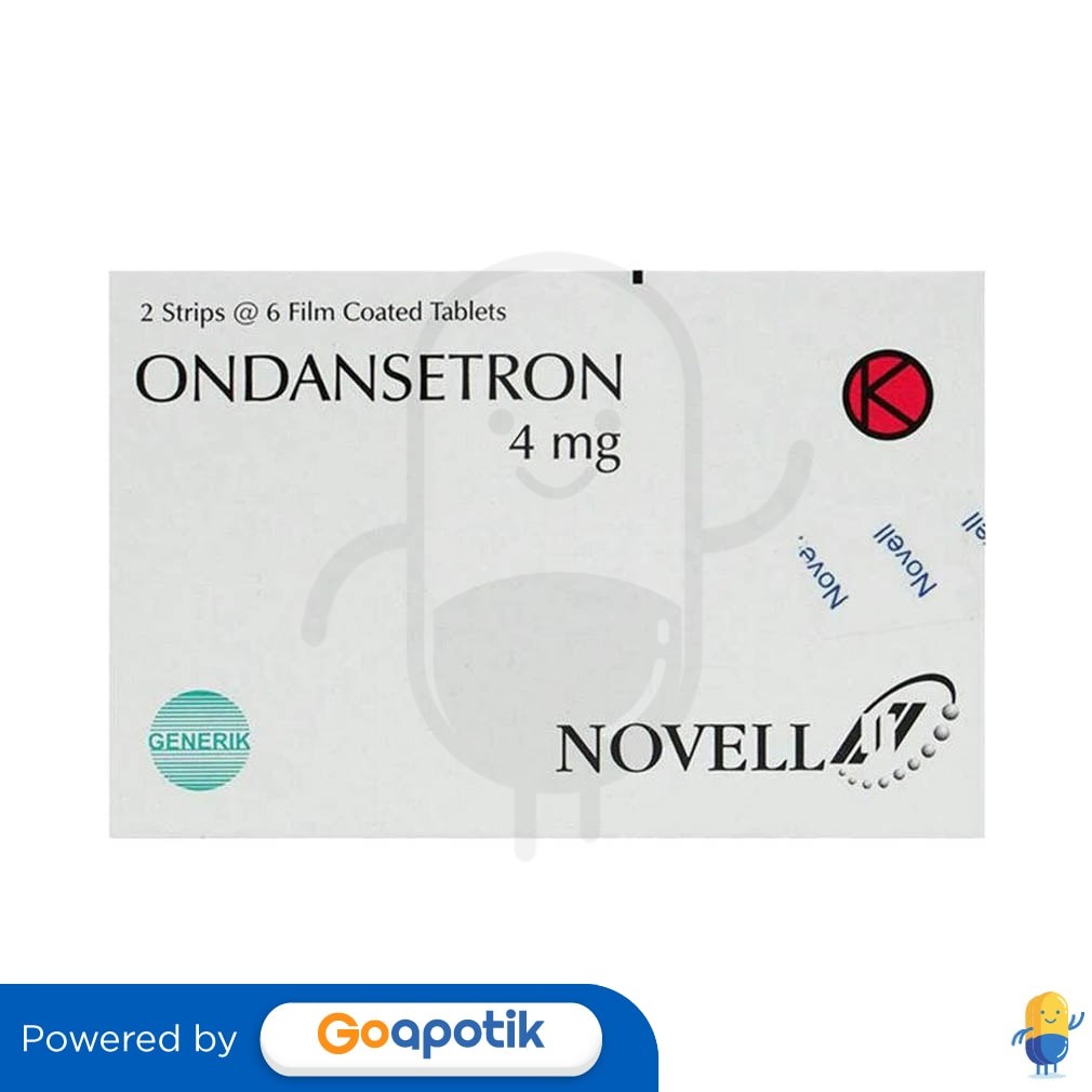 Ondansetron Novell 4 Mg Box 12 Tablet
