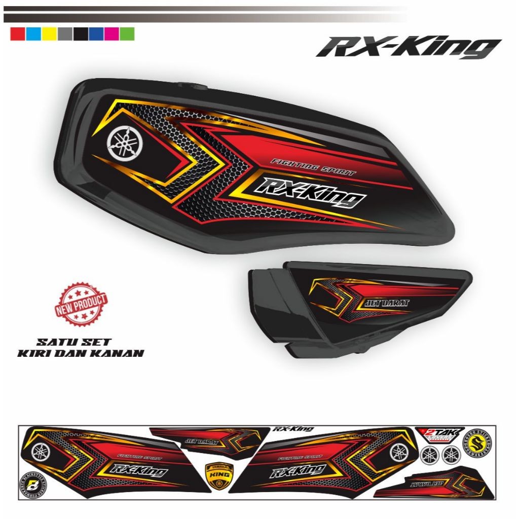 VARIASI RX KING / STRIPING KEREN MOTOR RX KING VARIASI SIMPLE