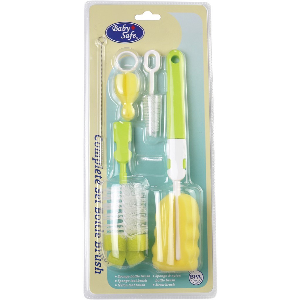 BabySafe Complete Set Bottle Brush BS369