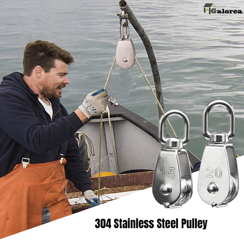 304 stainless steel  katrol  jaring ikan  katrol  perahu  katrol  pengangkatan  rumah kaca  katrol t