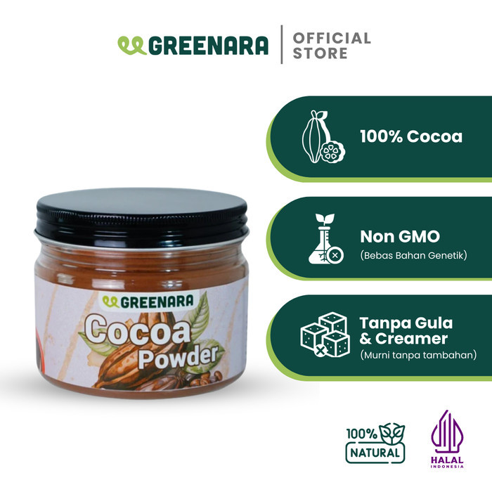 

Greenara Cocoa Powder 150gr / Bubuk Cokelat