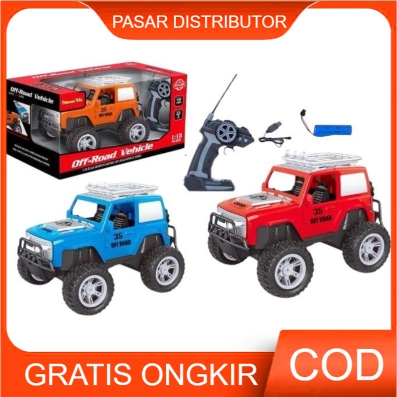 NMZSHOP Mainan Anak RC 35 OFF ROAD 17900 Mobil Remote Control Off Road Vehicle