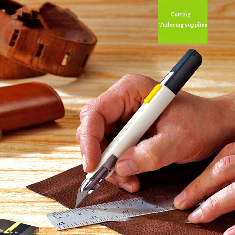 

SDI Anti-shaking Utility Knife Automatic Locking box cutter cute RetracCtable cuchillos For Wallpaper Sculpture Snap Off Cutting
