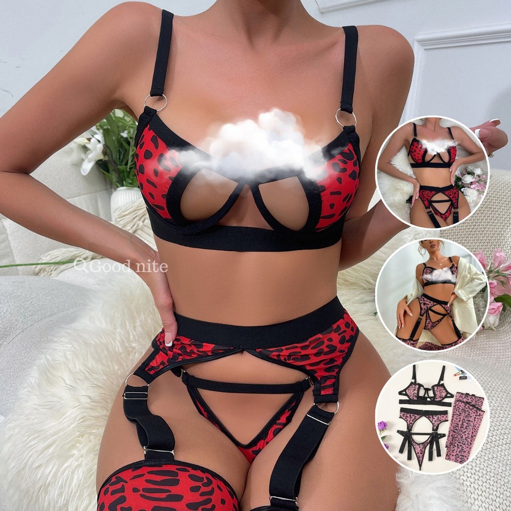 GN6114 lingerie cosplay seksi bra set bra berkawat seksi hot binal