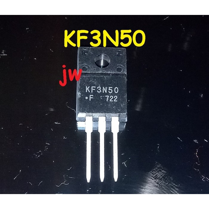 JW-S KF3N50 KF3N50F 3N50 N-CHANNEL MOS FIELD EFFECT TRANSISTOR TO-220F