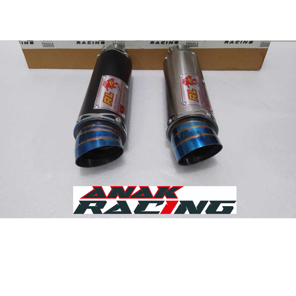 Knalpot RL Redleo 51mm Tabung Silencer Slencer Silincer Slincer Only