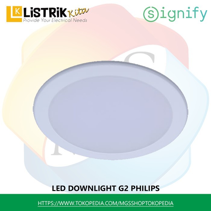 LAMPU DOWNLIGHT 14W WARM WHITE DN027B G2 LED12/WW 14W 220240V D150 ID