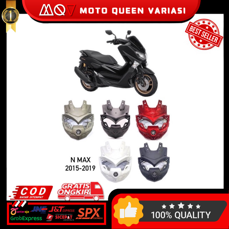 PROMO List Lampu Depan Nmax 2015 - 2019 / Cover Lampu Depan Nmax 2015 - 2019 / Ring Lampu Nmax 2015 