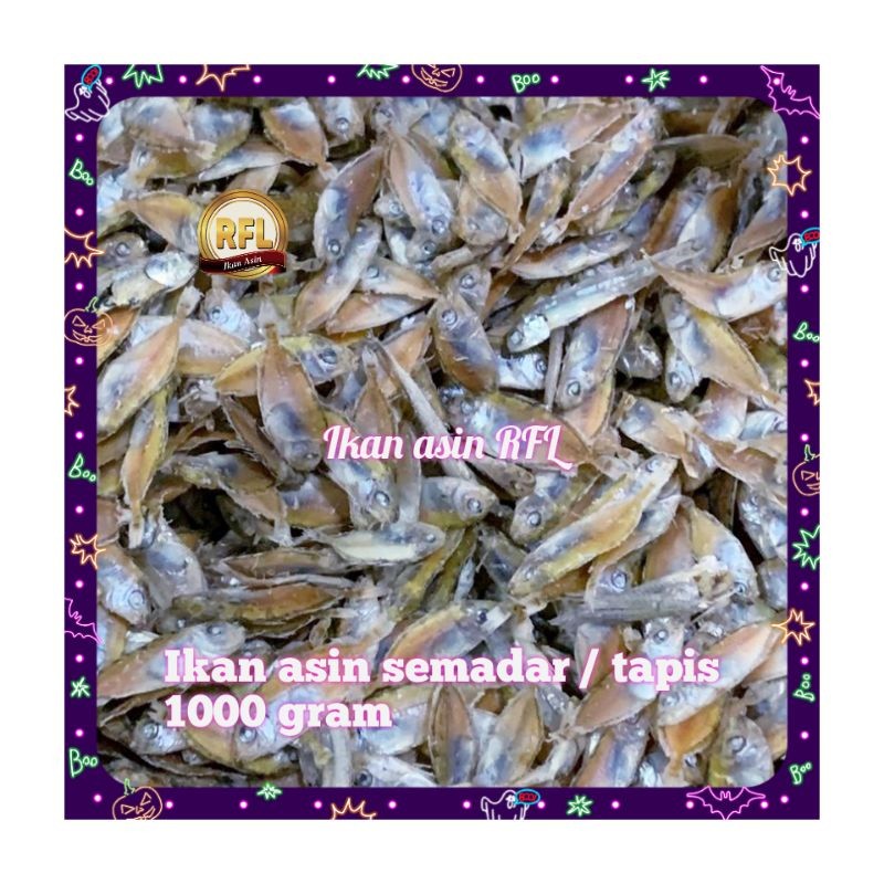 

Terlaris ikan asin semadar / tapis super 1000 gram