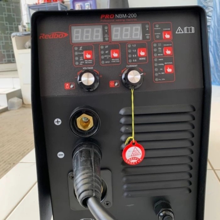 Mesin Las MMA  MIG 200A REDBO PRO NBM 200 NBM200 1 Phase