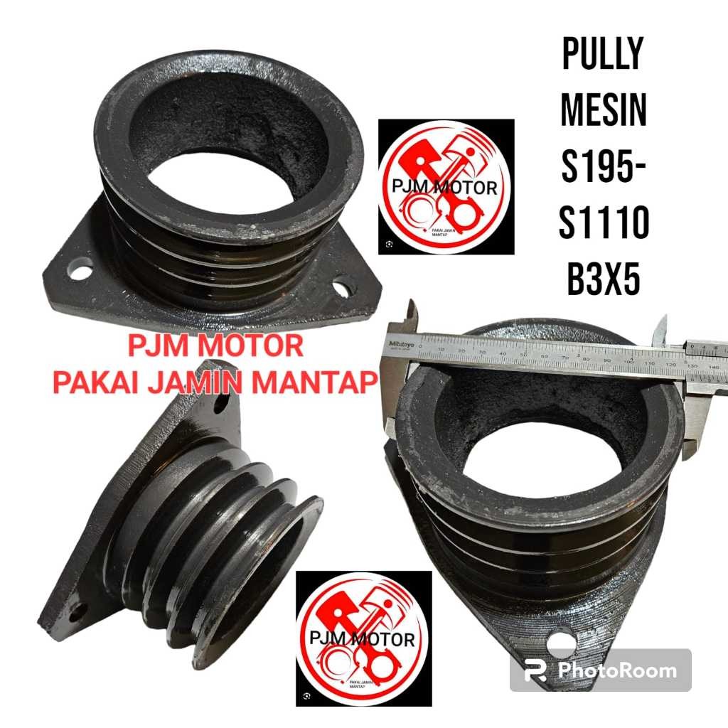 

S195 pully mesin poli puli mesin diesel pengerak s1100 s1110 s1115 zh1115 13pk 16pk 20pk 23pk 24pk B3x5 amplas