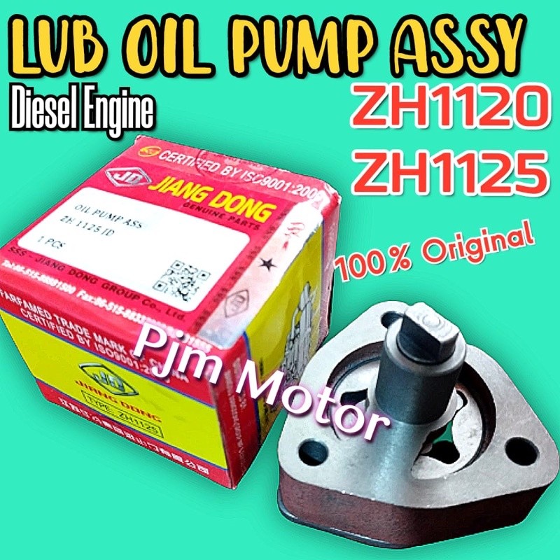 

zh1125 Pompa oli lub oil pump assy mesin diesel pengerak jiang dong zh1120 28pk 30pk amplas