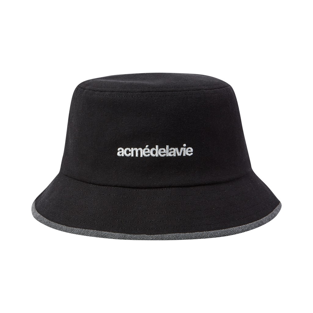 [ADLV] Line Point Bucket Hat Black - Topi Standard Fit Unisex acme de la vie