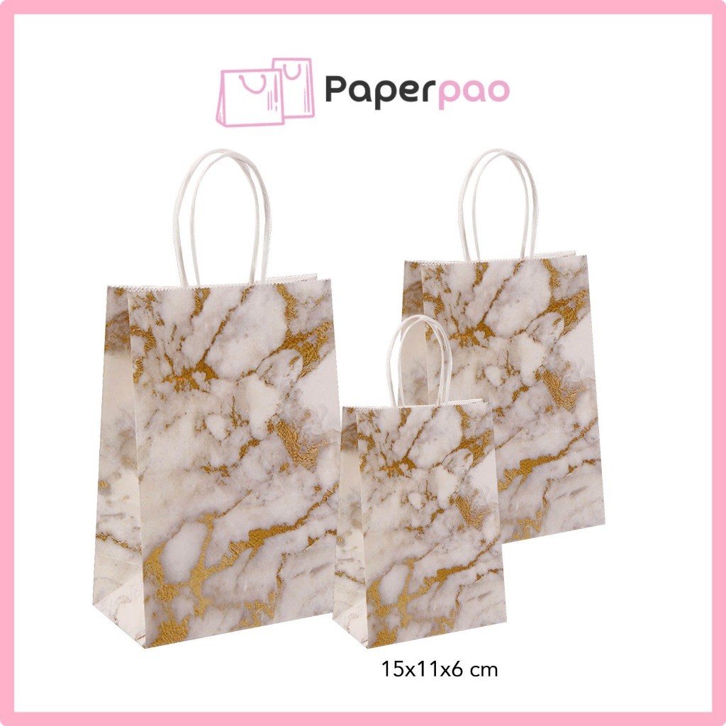 

PAPERPAO - CRAFT Paper Bag Kantong Kertas Happy Birthday Goodie Bag Hampers Ulang Tahun Ultah
