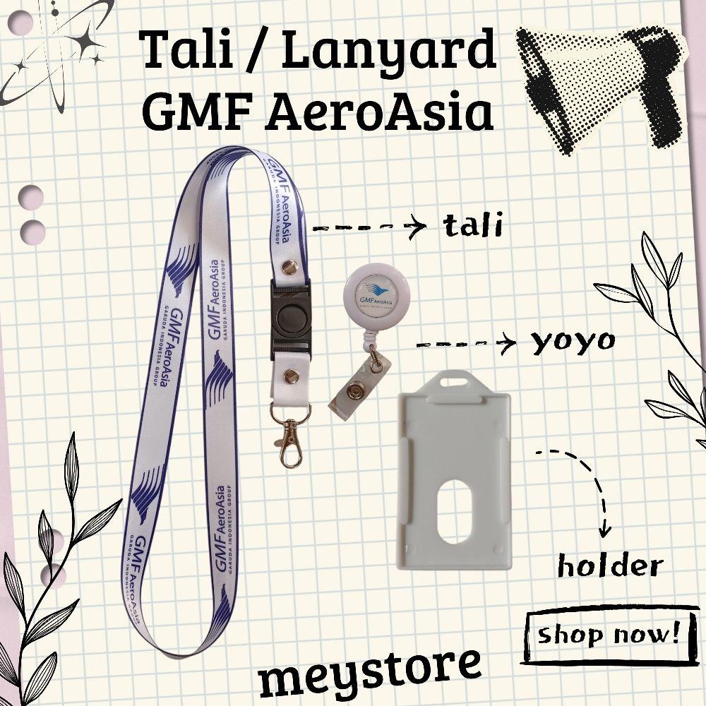 

Tali ID CARD / Lanyard GMF AeroAsia Terbaru READY [STOCK MELIMPAH] Termurahhh Harga Grosir!