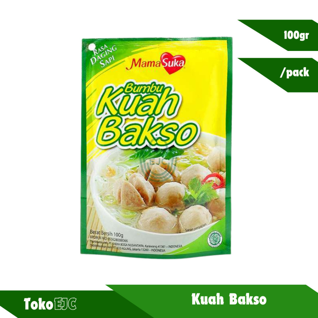

[EJC] Mama Suka Bumbu Kuah Bakso 100gr / Mama Suka Bumbu Kuah Bakso