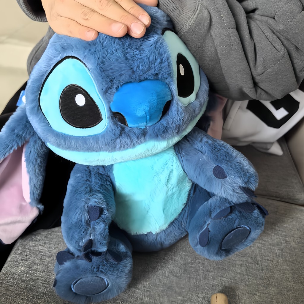 Disney Lilo & Stitch Plush Toys Pink Lilo Blue Purple Stitch Stuffed Plush Dolls Toys Models Cute Bo