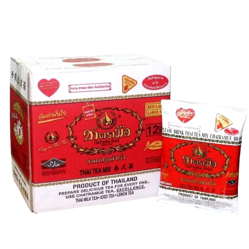 

Grosir Thai Tea Original Chatramue 1 Dus Isi 12 Pack Halal BPOM tanpa dus