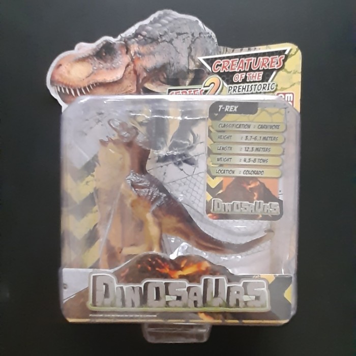 Dinosaurs Emco TRex T-Rex Jurassic Park Miniatur Boneka Dinosaurus