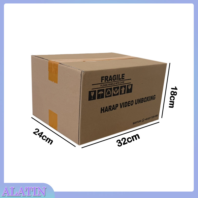 

Kardus Box Karton 32cmx24cmx18cm / 35cmx20cmx12cm Kotak Packing / Kardus Box Packing / Karton Packing Polos Baru Dan Tebal