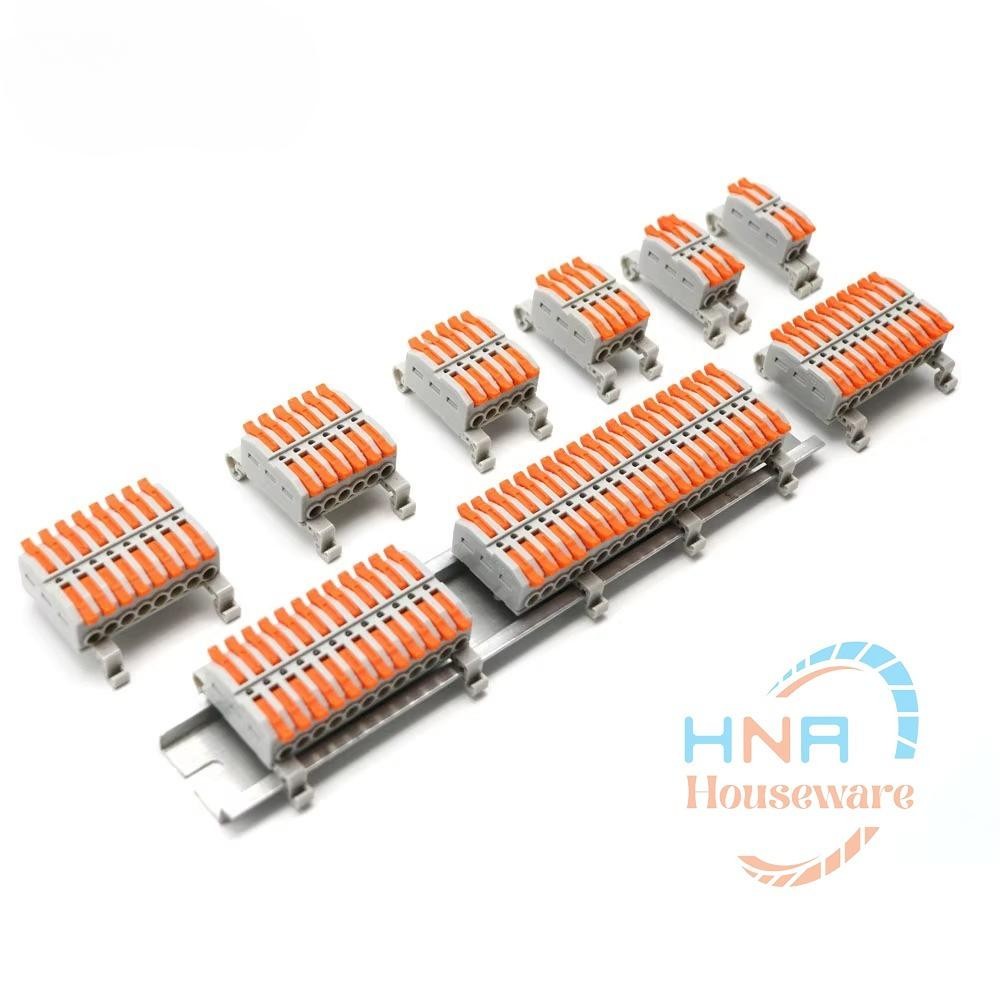 WAGO Rail Connector Kabel Terminal konektor Sambung cable KVS Series