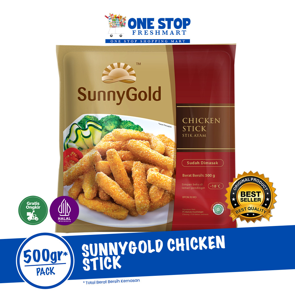 

SUNNYGOLD CHICKEN STICK 500GR
