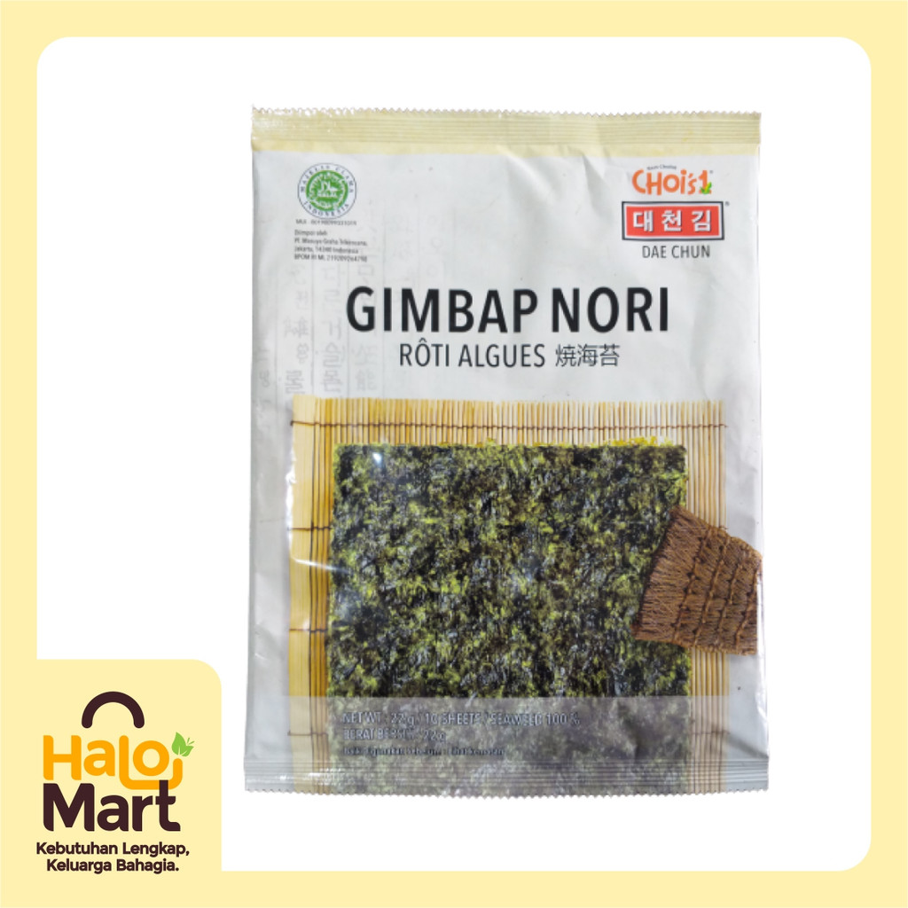 

DAECHUN GIMBAP NORI 22G