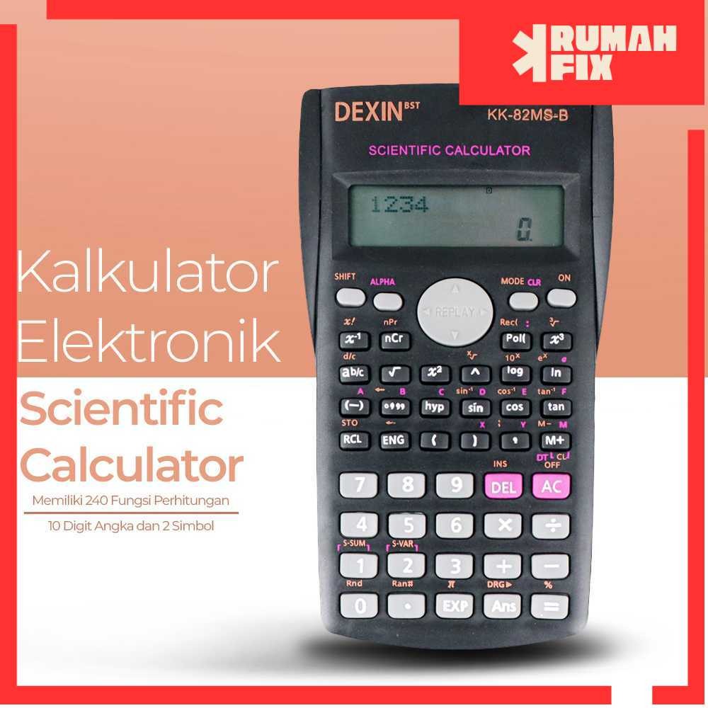 

Kalkulator Elektronik Scientific Multifungsi